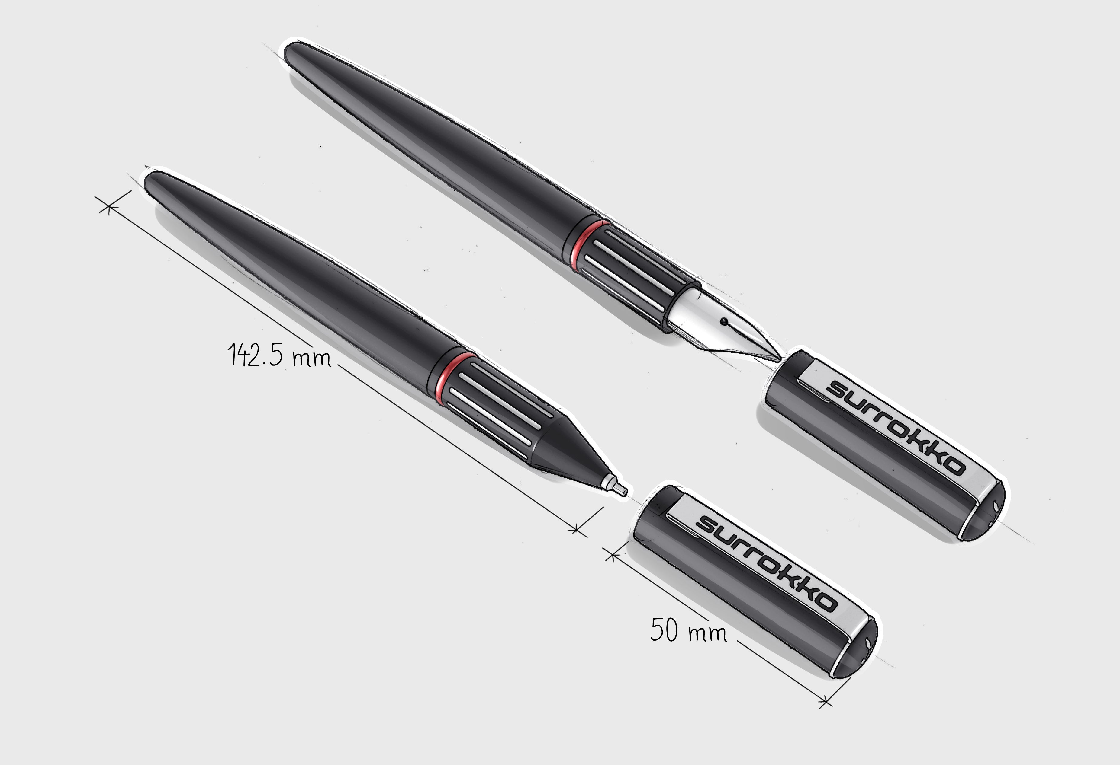 Surrokko Pens Crafted in New Zealand